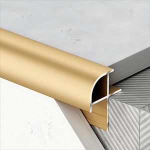 Perfil de aluminio semicircular <span class=keywords><strong>para</strong></span> bordes, moldura de esquina redondeada <span class=keywords><strong>para</strong></span> paneles de azulejos, accesorio <span class=keywords><strong>para</strong></span> <span class=keywords><strong>esquinas</strong></span> exteriores de <span class=keywords><strong>paredes</strong></span> arqueadas - Product Image 2