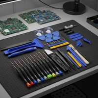 Kit de tournevis de précision professionnel industriel DIY 34 en 1 avec embouts magnétiques en acier S2 pour la maintenance de téléphones portables, ordinateurs portables et appareils électroniques