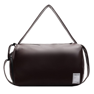 Travel Bag With Wet Dry Separation Large Capacity Adjustable Strap Unisex Outdoor Sports Solid Color Black Coffee White - Product Image 4