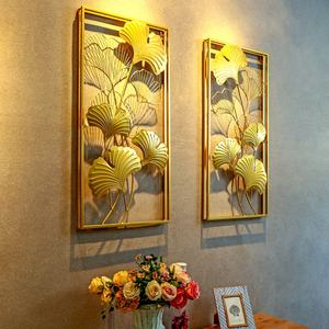 ทองตกแต่งผนังสำหรับบ้านจอแสดงผลศิลปะล็อบบี้บ้านห้องนอนและห้องนั่งเล่นกรอบศิลปะแขวนดอกไม้โลหะตกแต่ง<span class=keywords><strong>ผนัง</strong></span>บ้าน - Product Image 6