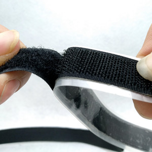 Bande auto-adhésive de crochet et de boucle de rail de rideau pour le ruban de crochet de rail de rideau de fenêtre de porte en aluminium seulement - Product Image 6