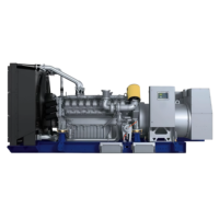 Grupo Electrógeno Diésel SPM THL M600 de 600 Kw en Modo de Espera, Sistema de Control Inteligente, Certificado CE, 480V/277V 50/60Hz, Respaldo de Energía para Plantas Industriales