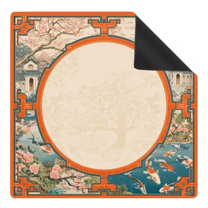 Nonslip Thickened Mahjong <b>Table</b> Mat Customizable Foldable Portable Mahjong Mat for Western Home Game Room with Bag - Product Image 6