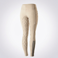 Leggings Deportivos AeroDry Estampados para Mujer, Cintura Alta, Diseño Color Block, para Gimnasio, Entrenamiento, Running, Ciclismo, Yoga