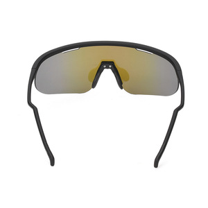 Cycling <b>Glasses</b> Full Rim Polycarbonate Lens UV Protection Anti Slip Outdoor Sports Sunglasses For Men - Product Image 4