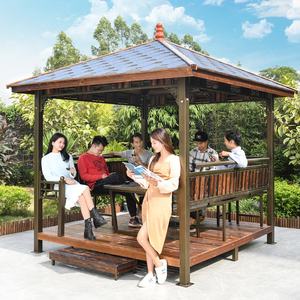 Volver a los tiempos antiguos de China Gazebo con luz de piso Gazebo de lujo Trae la sensación especial para los clientes - Product Image 2