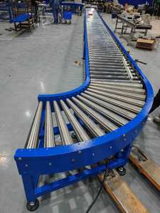 Industriële Geautomatiseerde Transportband Systeem Assemblagelijn Ketting Zwaartekracht Rolbaan Aangedreven Roltransport Apparatuur Overige - Product Image 3