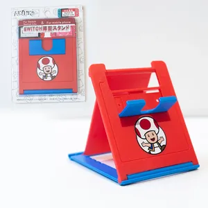 Soporte para consola de <span class=keywords><strong>Super</strong></span> <span class=keywords><strong>Mario</strong></span> <span class=keywords><strong>Bros</strong></span>, soporte fácil para jugar, reloj para teléfono móvil, Drama soporte ajustable, accesorio pequeño, regalo de Navidad - Product Image 5