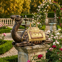 Sculpture classique héroïque en bronze, figurine animale moulée pour galerie, hôtel et design d'intérieur