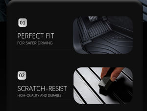 Tapetes Ecológicos de TPE para Toyota Tacoma 2024-2025 (LHD), Resistentes, para <span class=keywords><strong>Todo</strong></span> Clima, para Camioneta - Product Image 5