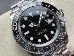 Super Quality Mechanical 40mm VS Factory 904L Steel ETA 3285 Movement 126711 Weighted 172g <b>black</b> gray jubilee GMT <b>Watch</b> - Product Image 2