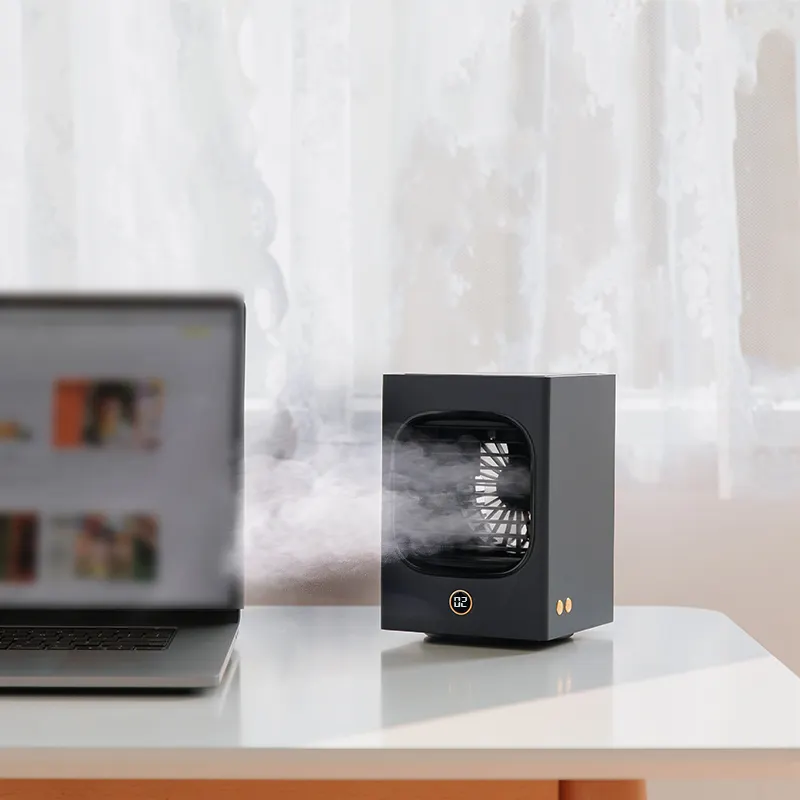 특허 디자인 싼 방 소형 휴대용 재충전용 공기 냉각기 조절기