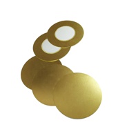 Buzzer en céramique industriel 40-42mm 4kHz en laiton 16-24V DC Sondeur piézoélectrique pour alarmes incendie et équipement d'usine