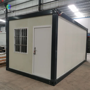 Maison conteneur préfabriquée modulaire portable en kit pour hôtel, bureau, <span class=keywords><strong>garage</strong></span> moderne et local de stockage - Product Image 2