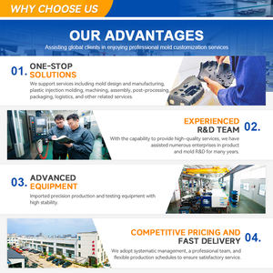 תבנית פלסטיק ABS PP מדגם Zhong Xiang QC-0038 עבור מארז קורא כרטיסי בקרת גישה, תבנית פלסטיק למתג גבול. - Product Image 4