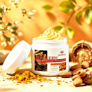 <span class=keywords><strong>Crème</strong></span> Visage Super Éclaircissante au Curcuma HEXFLU 200g, <span class=keywords><strong>Crème</strong></span> <span class=keywords><strong>Hydratante</strong></span> <span class=keywords><strong>Anti</strong></span>-Acné <span class=keywords><strong>Anti</strong></span>-Âge Éclaircissante à la Curcumine pour Tous Types de Peau - Product Image 1