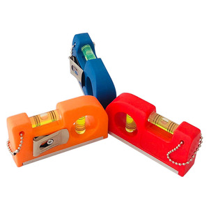 Dailymag سلسلة مفاتيح صغيرة محمولة على مستوى الروح من البلاستيك درجة صناعية ، طوربيد خصر ليزر أخضر لأداة جيب مغناطيسية سهلة الاستخدام - Product Image 2