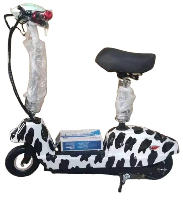 Scooter elétrica dobrável para motocicleta, 24 v, 350 watts, bateria de motor, tempo de carregamento, cor de carregamento, freio duplo, original