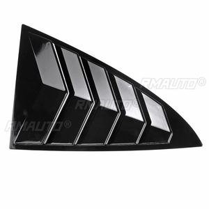 2pcs Car Rear <b>Window</b> Shutter <b>Cover</b> Trim <b>Window</b> Louver Side Vent Trim For Tesla Model 3 2018-2019 Accessories - Product Image 4