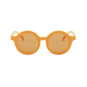 Großhandel Günstige Kinder Sonnenbrillen Vintage Round Eye Sonnenbrillen Für Kinder Polarisierte Brillen Benutzer definiertes Logo