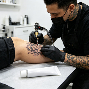 Crème pour tatouage écologique 10g, ingrédients biologiques et sûrs, pour les studios de tatouage écologiques, les salons de beauté écologiques, livraison mondiale - Product Image 5