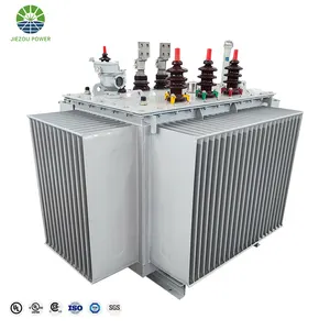 Iee/Ansi/CSA หม้อแปลงไฟฟ้าแบบจุ่มสามเฟสอลูมิเนียม100% 400 kVA 13200V 480/277V