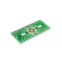 Placa Convertidora EParthub QFP32 a DIP32, Adaptador de Zócalo TQFP LQFP EQFP con Paso de 0.8mm y Desacoplamiento