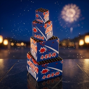 Fuochi d'artificio colorati a razzo per celebrazioni notturne all'aperto ed esposizioni per feste con tiro a lunga distanza - Product Image 5