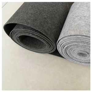 Feutre d'isolation thermique ignifuge intérieur de voiture noir Tissu non tissé Soluble dans l'eau Échantillons gris noir foncé - Product Image 3