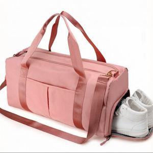 Sac de voyage en nylon imperméable à grande capacité avec paillettes personnalisées, nouveau sac de voyage léger et portable unisexe tendance - Product Image 2