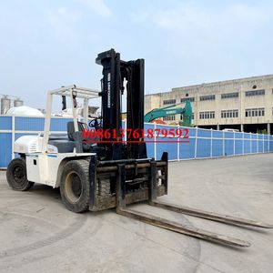 รถยกดีเซล TCM 10ตันรถยกมือสองจากญี่ปุ่น Komatsu ความจุ9979กก. 6.4L เครื่องยนต์82.4kW - Product Image 5