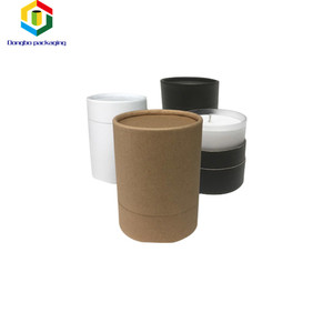 De tubos Kraft tarro de perfume de tubo de papel vela lata caja de regalo de embalaje - Product Image 1