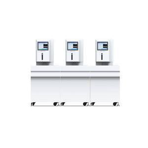 เครื่องตรวจวิเคราะห์เลือดที่ได้รับการรับรองมาตรฐาน CE เครื่องวิเคราะห์เลือด 120 ตัวอย่าง/ชั่วโมง เครื่องวิเคราะห์โลหิตวิทยา 5 ส่วนที่แม่นยำ - Product Image 3