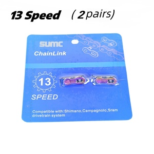 <span class=keywords><strong>Cadena</strong></span> de Bicicleta <span class=keywords><strong>MTB</strong></span> con Eslabón Rápido de Acero Inoxidable, Fácil Instalación, 13V <span class=keywords><strong>12V</strong></span> 11V 10V 9V 8V, 2 Pares, Accesorio Mágico para Ciclismo de Carretera - Product Image 3