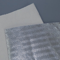 Tela de silicona moderna anticorrosión e ignífuga Material compuesto de tela de fibra de vidrio de gel de sílice resistente a la corrosión y al fuego