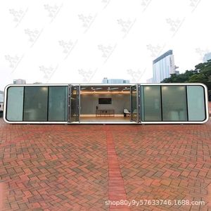 Casa Contenedor Modificada de Diseño Rectangular Moderno, Suministro Directo de Fábrica de Shandong con Instalación In Situ - Product Image 4