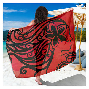 Sarong <span class=keywords><strong>Lava</strong></span> <span class=keywords><strong>Lava</strong></span> Tradizionale Polinesiano Tribale, Vendita all'Ingrosso, Pareo Hawaiano con Motivi Floreali per Donna, Abbigliamento da Spiaggia - Product Image 5