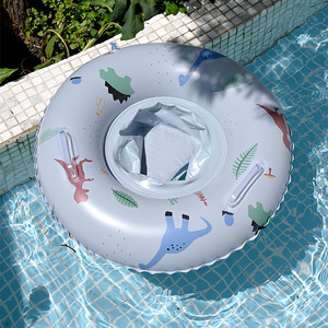 TANYOZHE Bouée de natation pour bébé, motif dinosaure, siège épaissi pour enfants de 1 à 5 ans, flotteur de piscine - Product Image 3