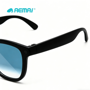 Lunettes de soleil intelligentes AEMEI SAG4 à prix abordable, anti-lumière bleue, enregistrement audio-vidéo, traducteur IA, Wi-Fi, magnétiques, IPX-4 - Product Image 2