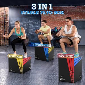 CZFIT Venta Directa de Fábrica, Caja Pliométrica 4 en 1 de 30 kg, Caja de Salto con Logotipo Personalizado, Entrenamiento Físico, Caja Pliométrica 3 en 1 OEM Personalizada - Product Image 5