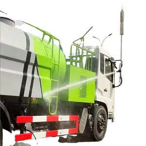 Caminhão de limpeza de alta pressão, dongfeng 4x2 4x4 rhd 10000l, lavadora de estrada, caminhão de água de alta pressão