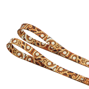 Weiou <strong>Shoelaces</strong> Smile Printed <strong>Brown</strong> <strong>Shoelaces</strong> Fashion Style Laces for Sneakers Heat Printed Customized - Product Image 5