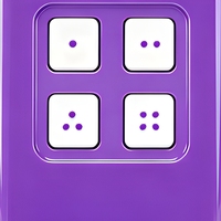 Control Remoto para Puerta de Garaje de 4 Canales, 433.92MHz, Código Variable, Plástico, Impermeable, con Alcance de 30m