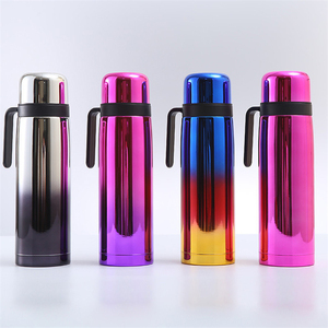 Offre Spéciale <span class=keywords><strong>1L</strong></span> Double Paroi Mate <span class=keywords><strong>Gourde</strong></span> Flacon à Thé Thermique Fiole Isolée Sous Vide Thé Thermoses Bouteilles à Boisson Bouteille en Acier Inoxydable - Product Image 1