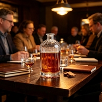 Leere 100ml Pyramidenförmige Glasflasche für Wodka Gin Whiskey Brandy Rum Tequila Spirituosen mit Schraubverschluss