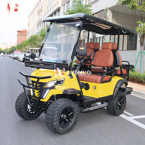 48 Volt AWD Aluminium rahmen Elektrischer Golf wagen Grüner SUV Car Style Allradantrieb 4x4 Road Ready with Batteries - Product Image 2