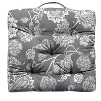 Coussin de siège arrière ergonomique tissé de style Majlis traditionnel arabe, rembourrage en mousse à mémoire de forme, 100 % coton, pour la maison
