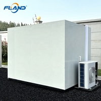 Chambre froide mobile, conteneur de stockage frigorifique, congélateur commercial, unité de réfrigération, salle de stockage alimentaire