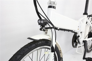 Bicicleta Eléctrica Plegable de 20 Pulgadas, 36V 350W, Batería de Litio de 13AH, 7 Velocidades, Frenos de Disco, Tipo Inteligente Electrónico - Product Image 6