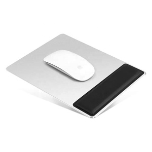 Promoción antideslizante Metal aluminio espuma soporte de mano reposamuñecas alfombrilla de ratón - Product Image 1